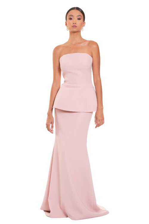 TheConcept - Crepe Mermaid Maxi Skirt 